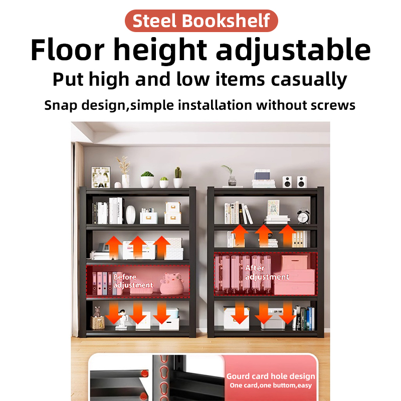[Sg Stock] 3/5/6 Tier Adjustable Boltless Storage Rack, Home Kitchen ...