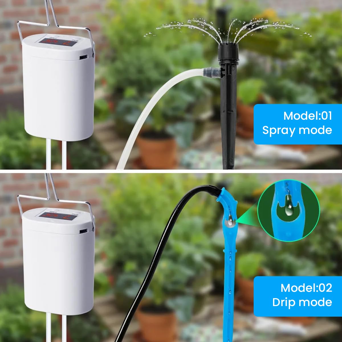 Automatic Watering System Kit for 16 Potted Plants Mini USB ...
