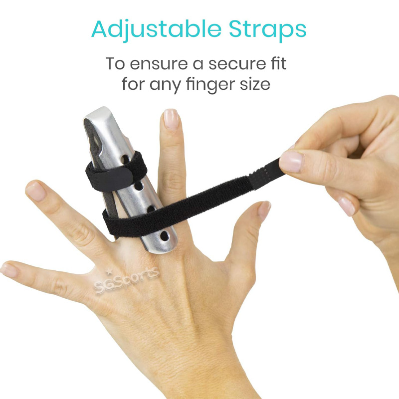 Metal Support Finger Splints Finger Stabilizer With Soft Foam Interior ...