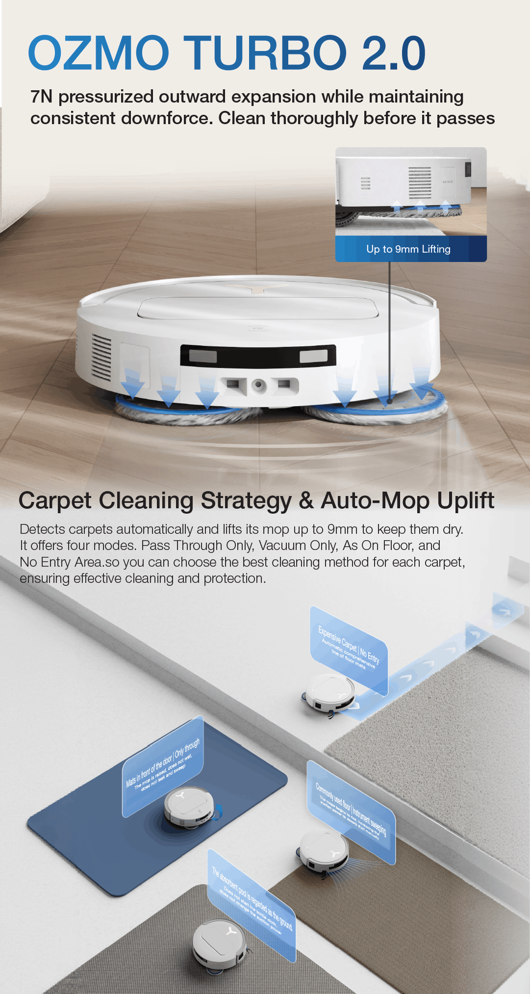 [2026 NEW] ECOVACS DEEBOT T50S Pro Omni Robot Vacuum| 25,000 PA ...