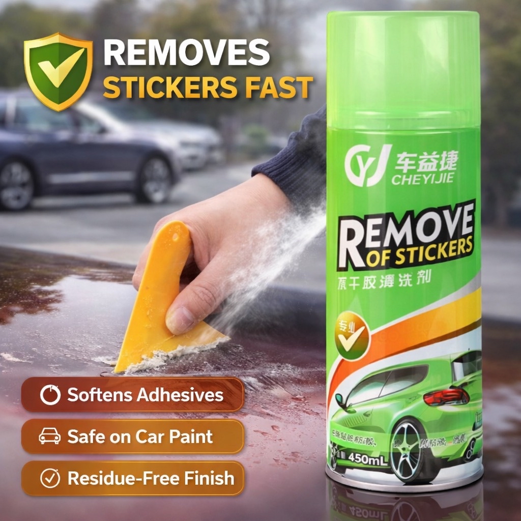 (FOREVER $2) 450ml Sticker Removal Spray Home And Car Easy Remove ...