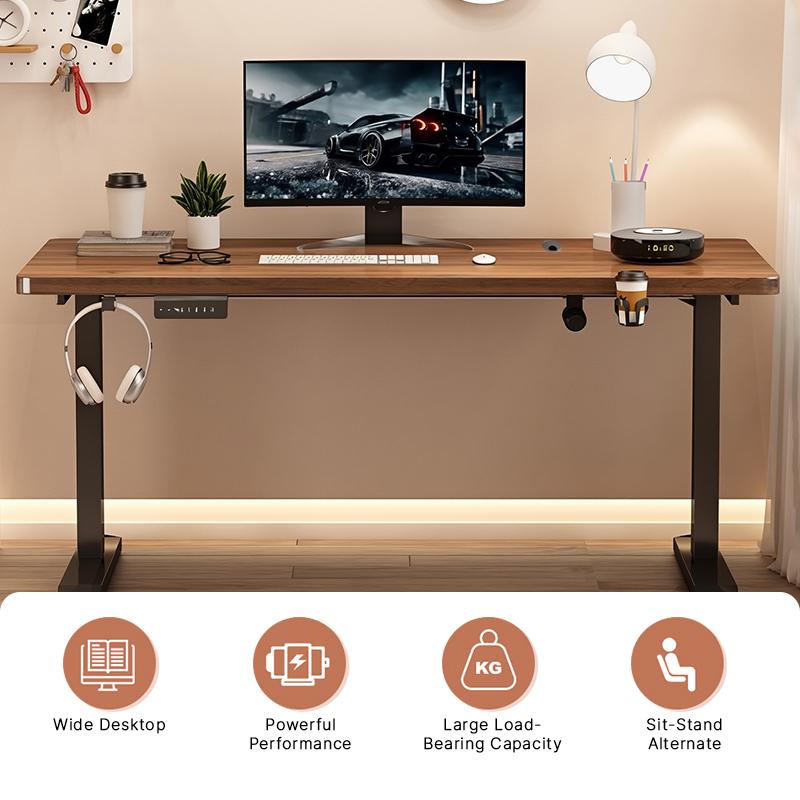 【SG Stock】 ACORN 100/120/140CM Solid Wood Ergonomic Electric Height ...