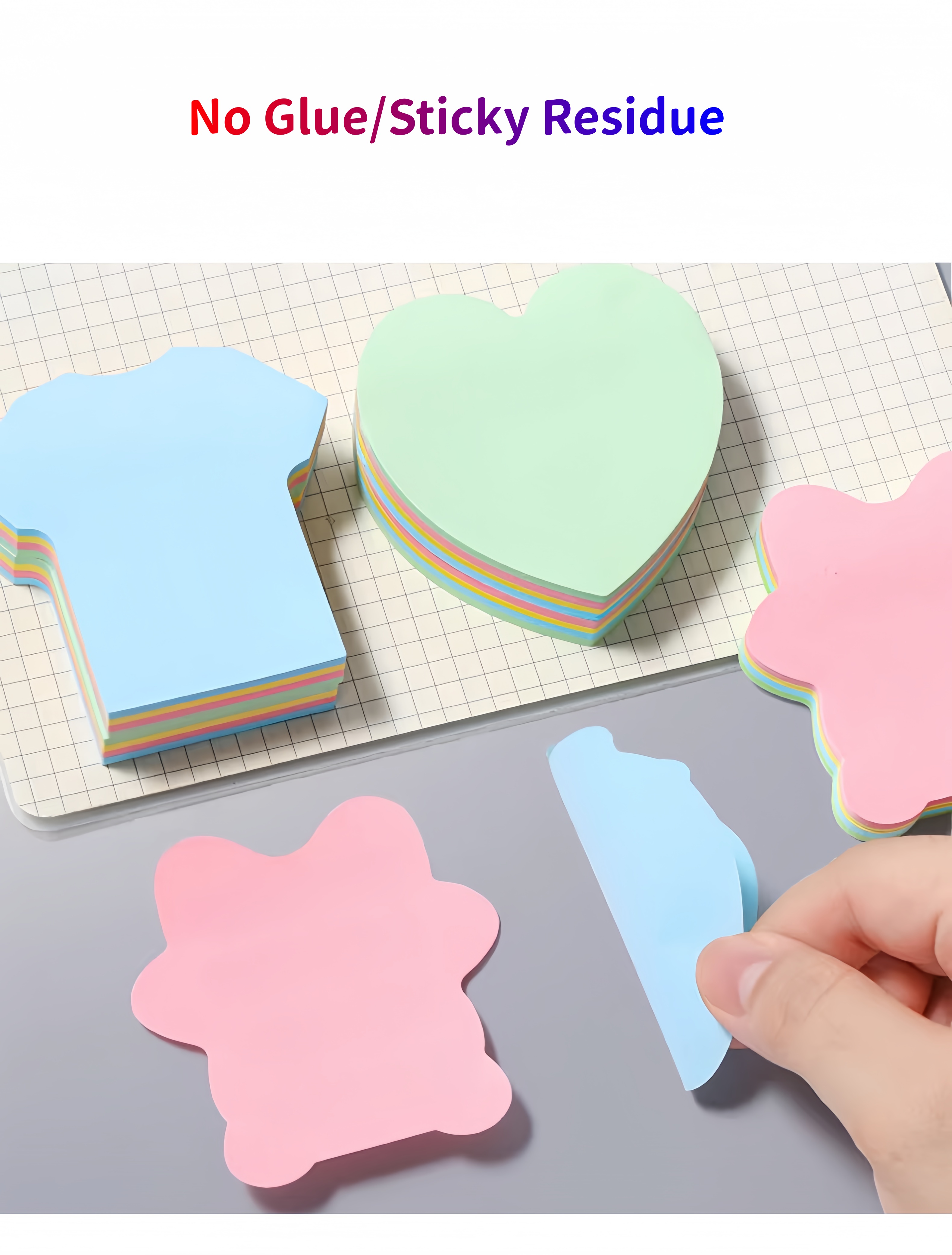 SG Payday! (Min. 8) 100 Sheets Sticky Notes - 18 Cute Shapes! Star ...