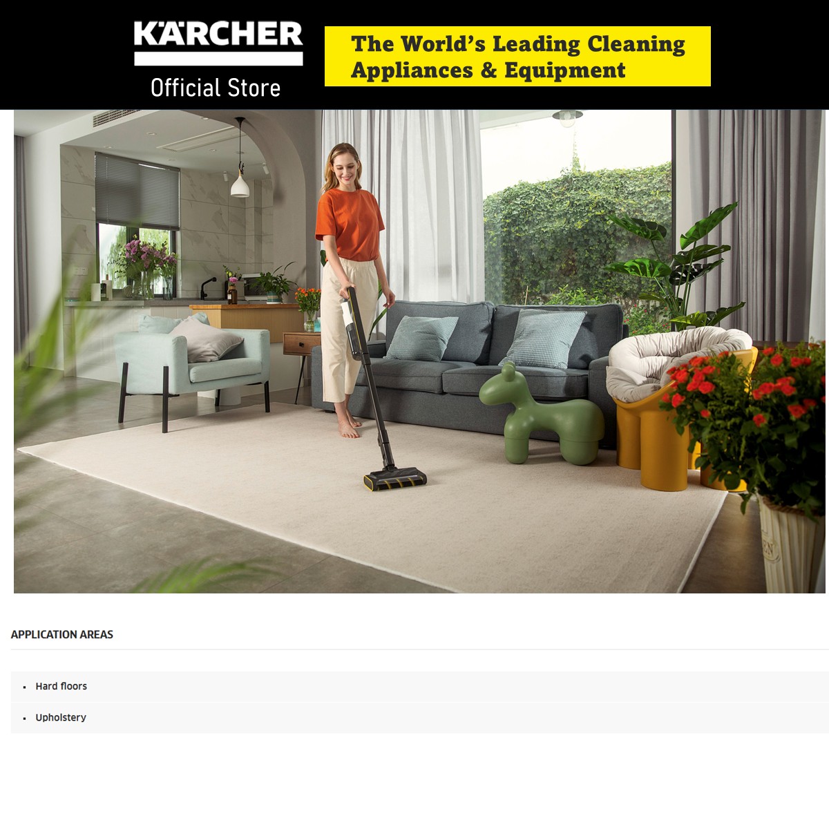 KARCHER VCS 5 Cordless Handheld Vacuum Cleaner | Shopee Singapore