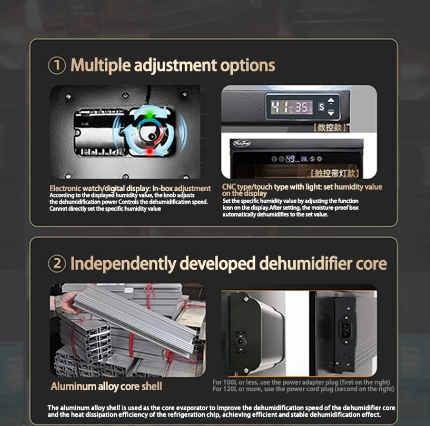 dry box Dry cabinet Intelligent Electronic Moisture-Proof Box Camera ...