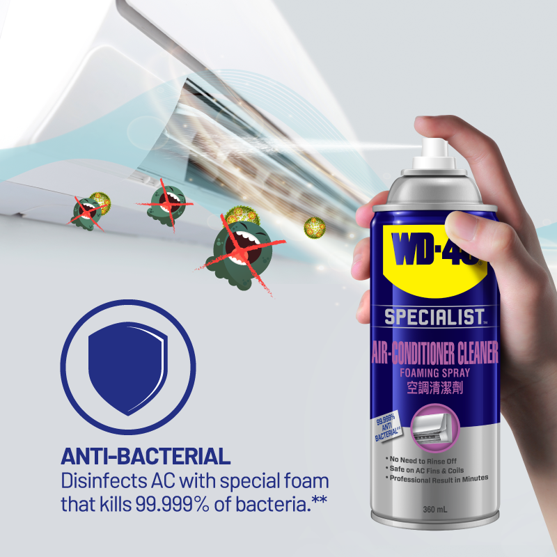 (BUNDLE OF 12) WD-40 Specialist Air Conditioner Cleaner 360mL – DIY ...
