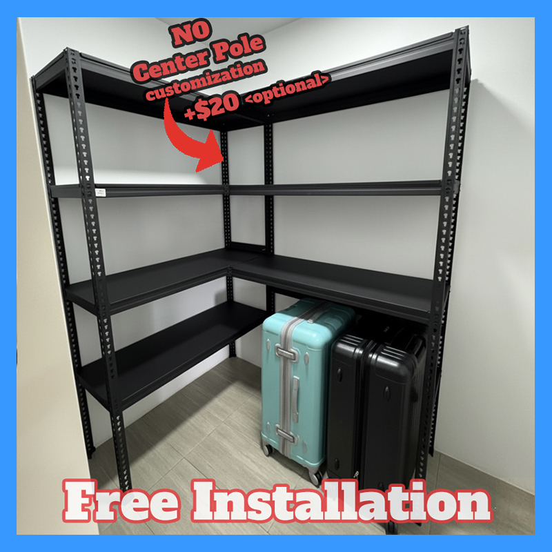 FUll Metal Boltless Storage Rack for HDB Bomb Shelter Store Room FREE ...