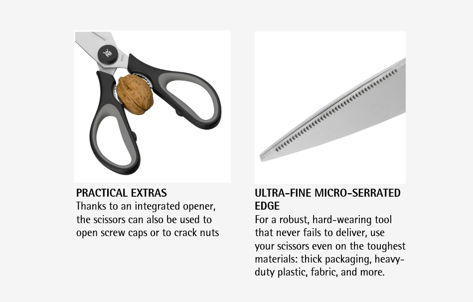 WMF Touch Kitchen scissors black | Shopee Singapore