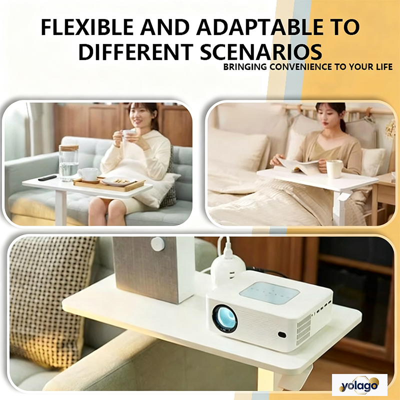SG STOCK Study Table Height adjustable side table with wheels Standing ...