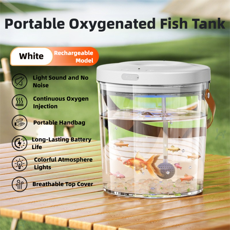 SG Mini portable fish tank filtration and oxygen concentrator, small ...