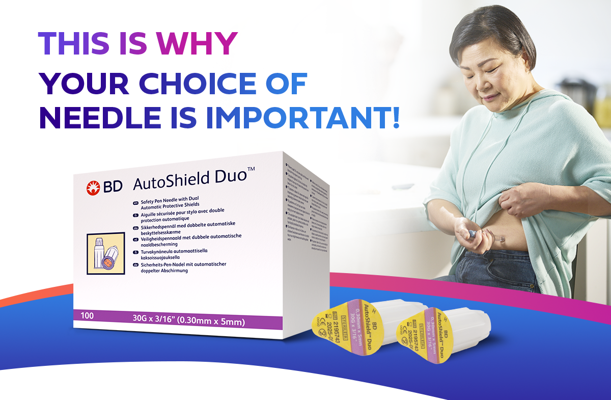 BD AutoShield Duo Pen Needle 5mm x 30G (Box of 100's) | Shopee Singapore