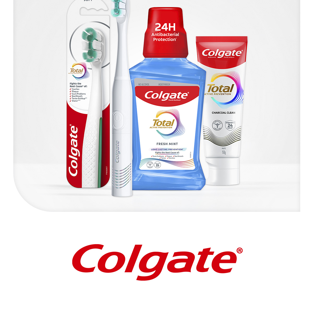 Colgate CTB Total Power Toothbrush Handle 1s/ Refill 2s [Bundle 2] /Mix ...