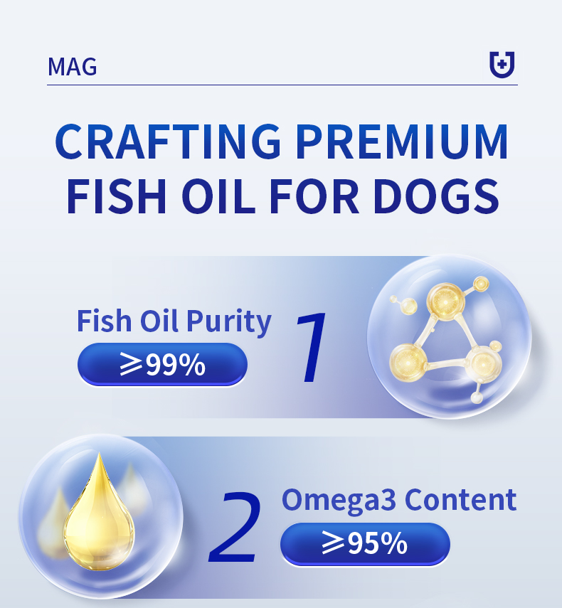 MAG IFOS Certified 98.3% Deep Ocean Fish Oil 500mg High Omega-3(DHA&EPA ...