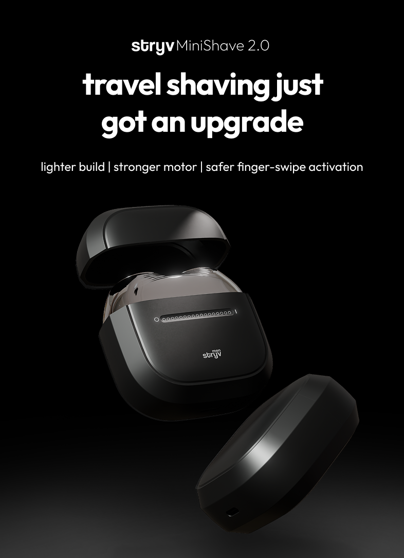 Stryv Electric Shaver 2.0 | Travel Shaver, Multi Shaver, Rotary Shaver ...