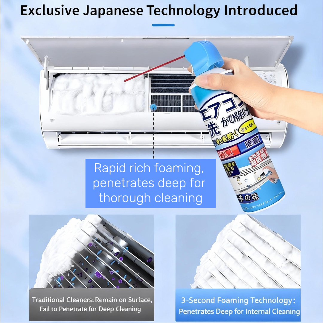 Japan Aircon Cleaner Chemical Wash | Deep Air-Con Cleaning Solution ...