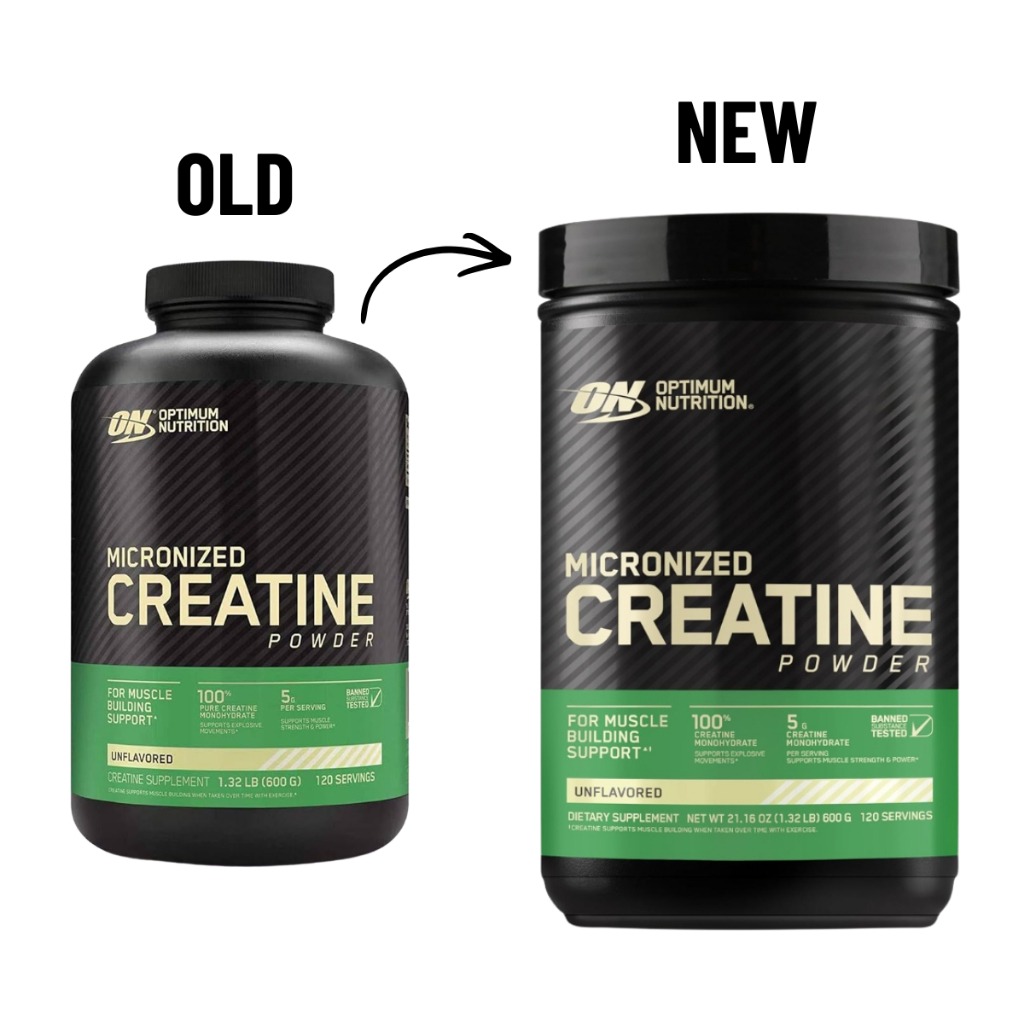 Optimum Nutrition, Micronized Creatine Powder, Build Muscle, Workout ...