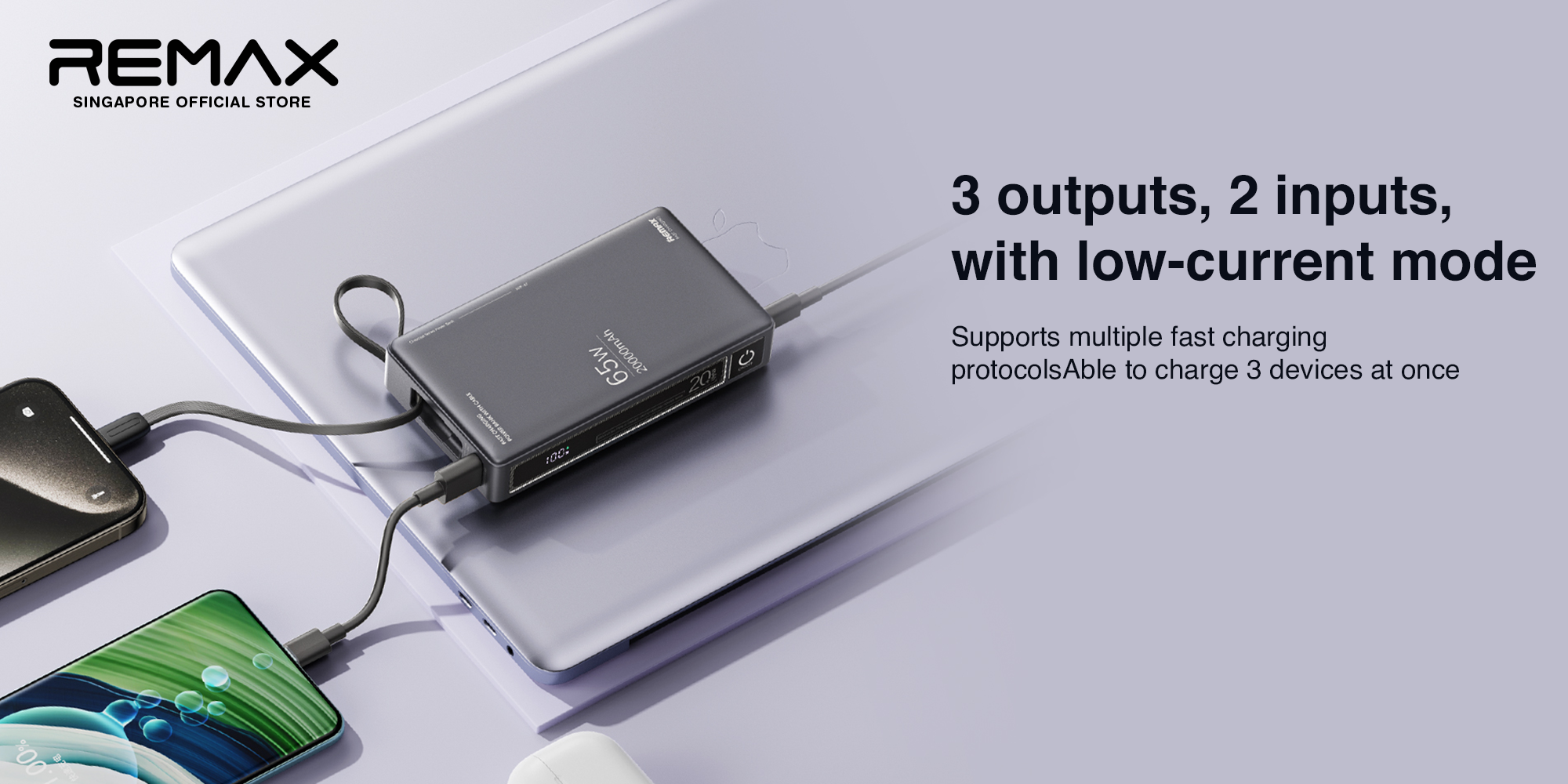 [CCC Certified] RPP-86/RPP-87 10000mAh/20000mAh 30W+22.5W/65W+22.5W ...