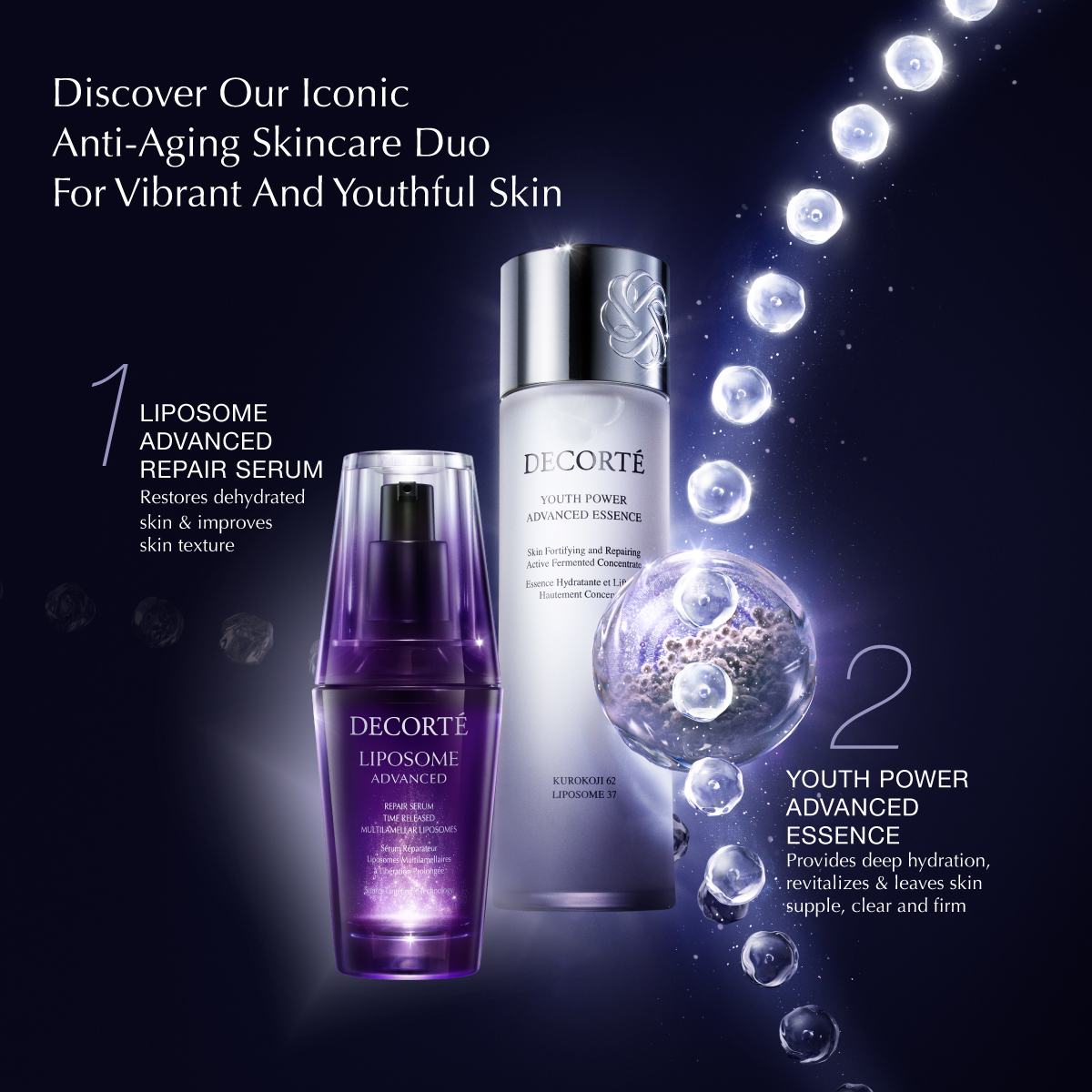 Dec Exclusive] Decorte Liposome Youth Power Advanced Essence