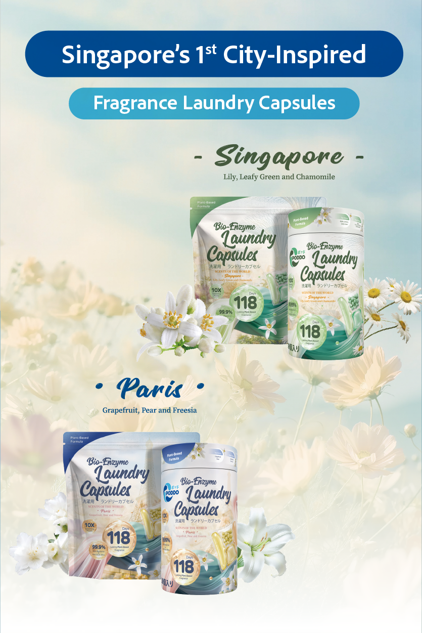 [NEW] PODDO Scents of the World Bio-Enzyme Laundry Capsules - Singapore ...