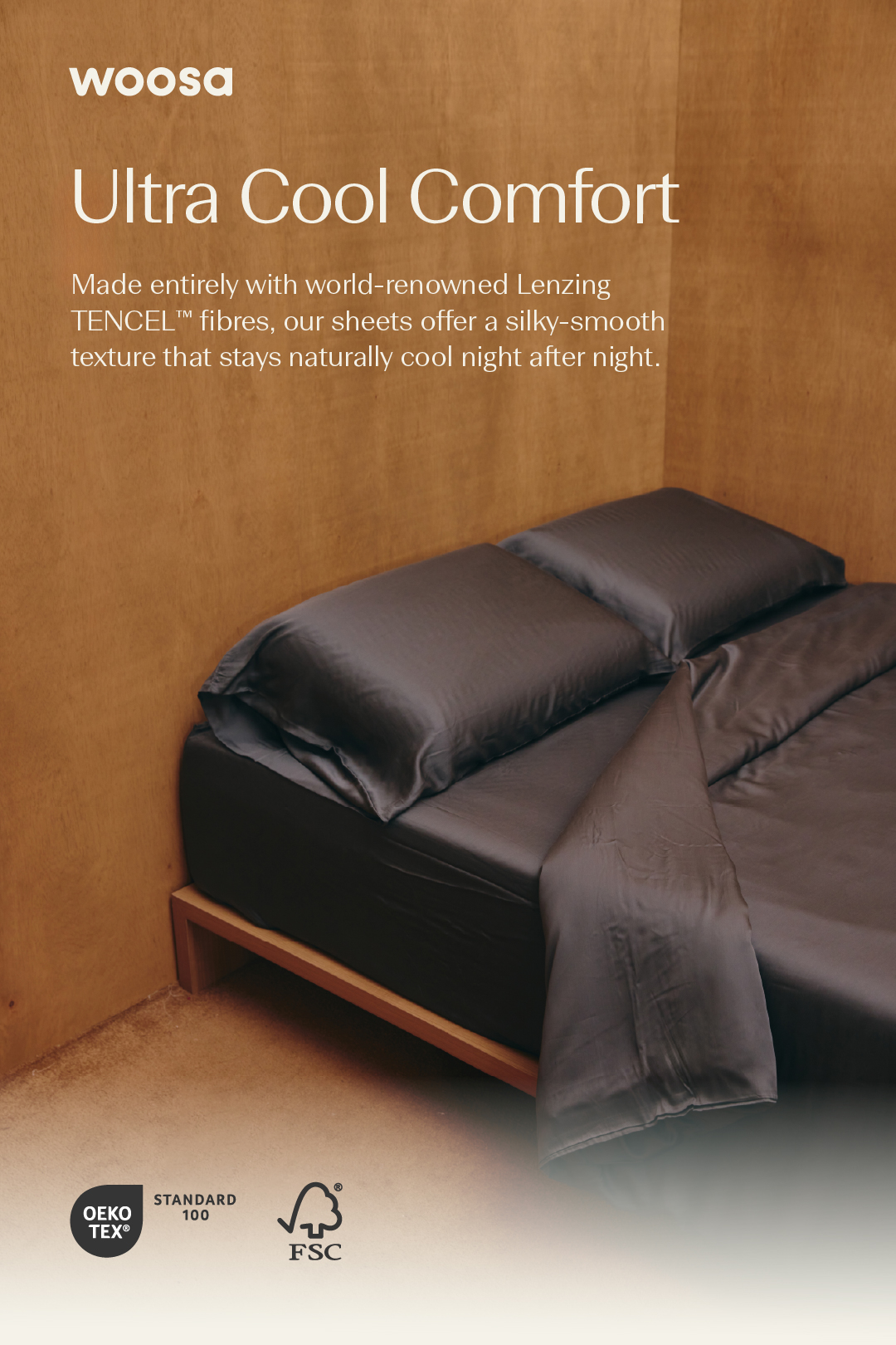 The Woosa TENCEL™ Bedding Set | Shopee Singapore