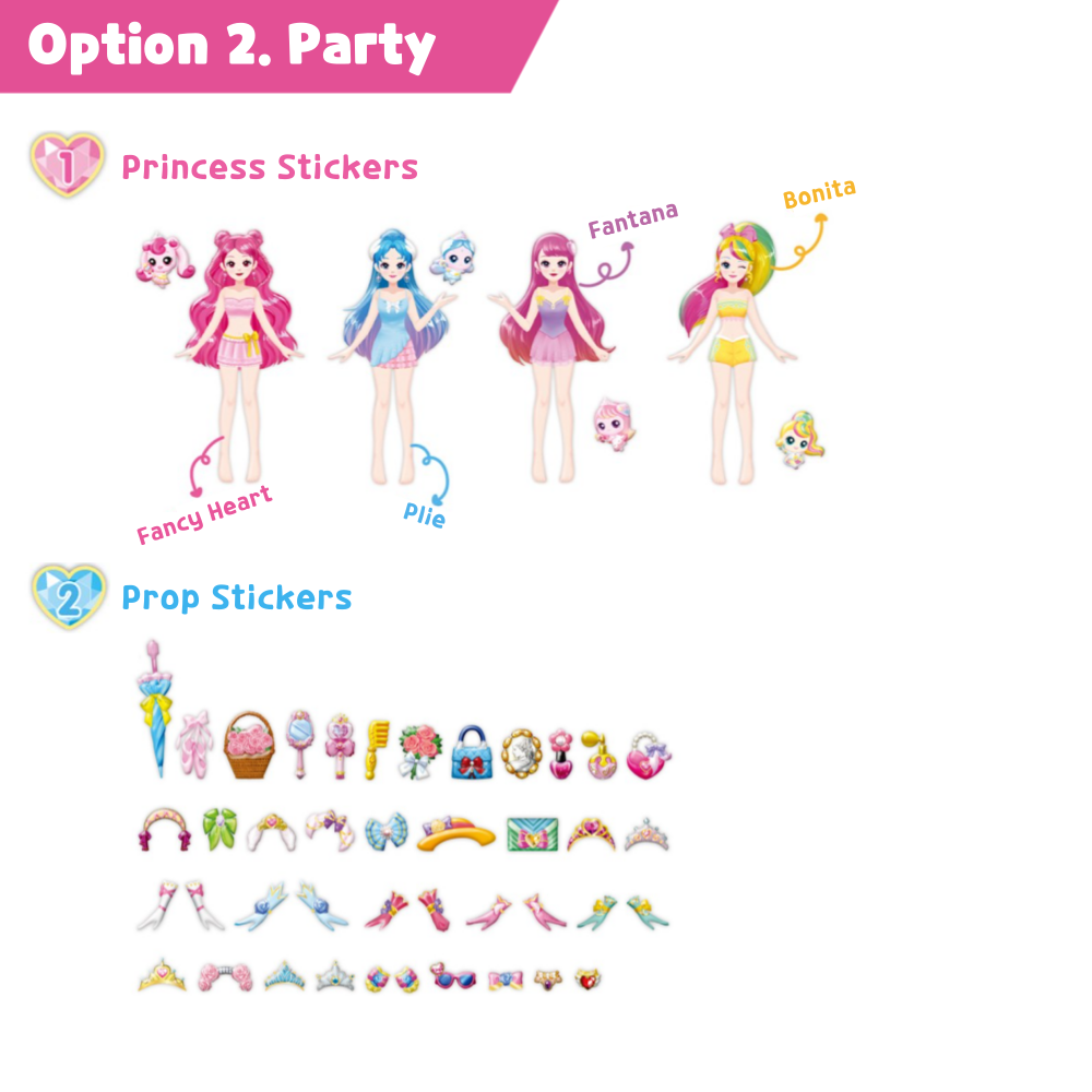 Season 6 Princess Catch Teenieping Sticker Teenieping Reusable Stickers ...