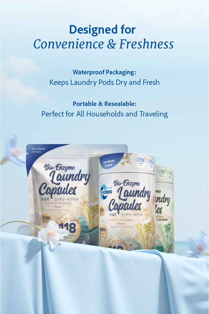 [NEW] PODDO Scents of the World Bio-Enzyme Laundry Capsules - Singapore ...