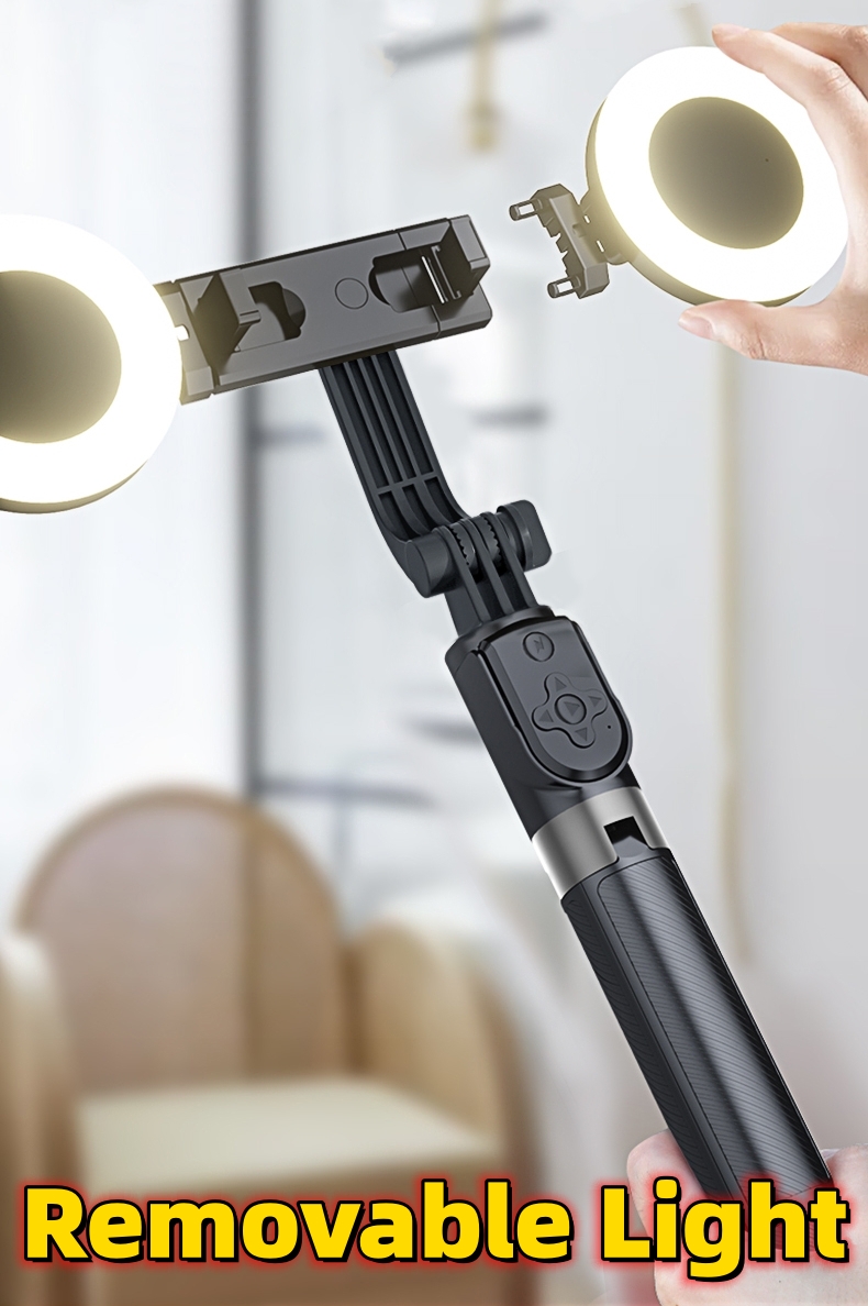 [SG Stocks] Portable Extendable Selfie Stick Tripod With Bluetooth ...