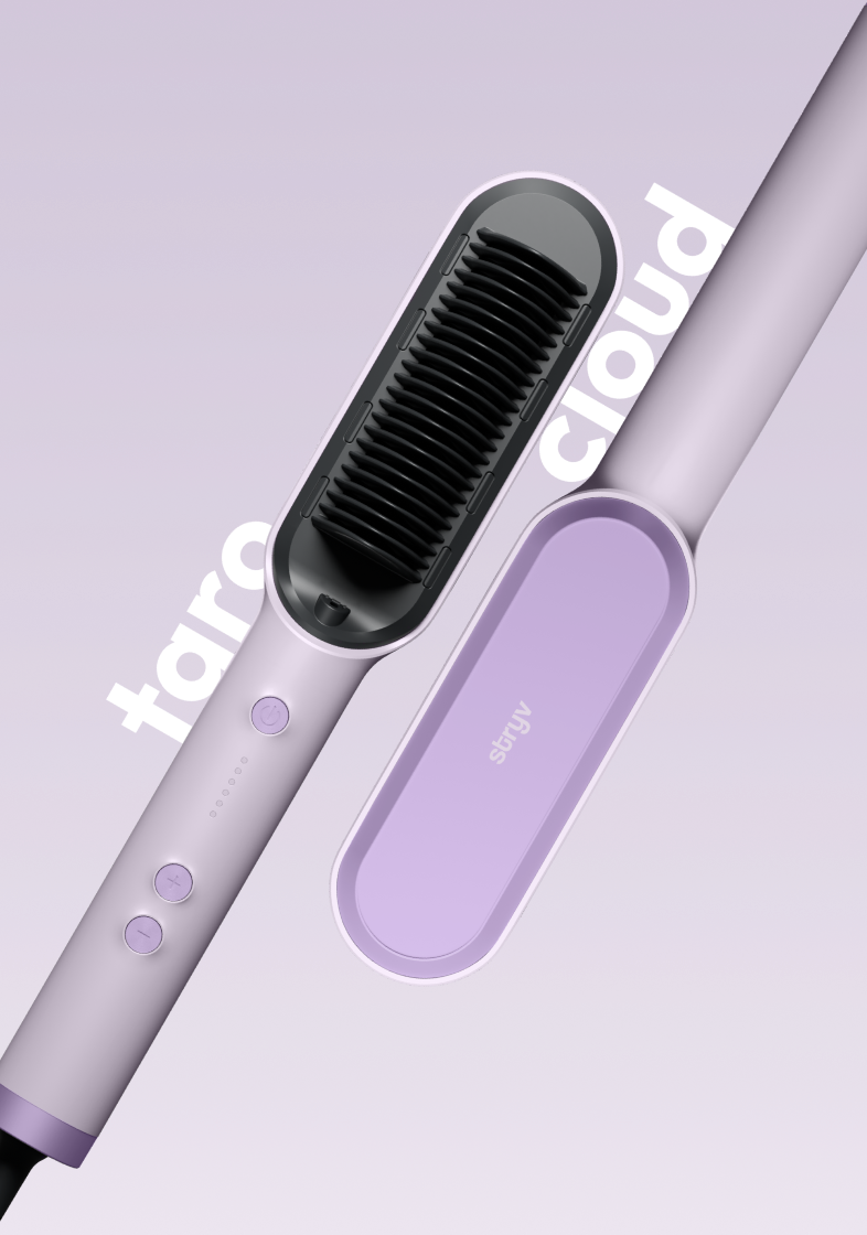 Stryv LumiStyler | Hair Straightener Comb with Red Light Therapy | Anti ...