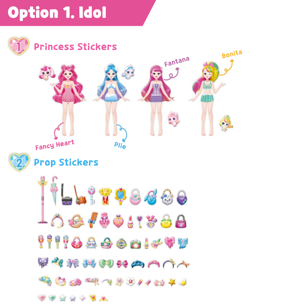 Season 6 Princess Catch Teenieping Sticker Teenieping Reusable Stickers ...