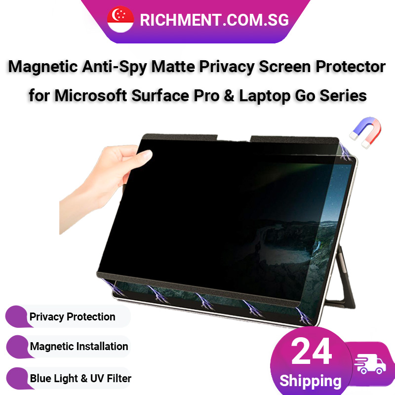Magnetic Privacy Screen Protector Matte Like Paper For Microsoft ...