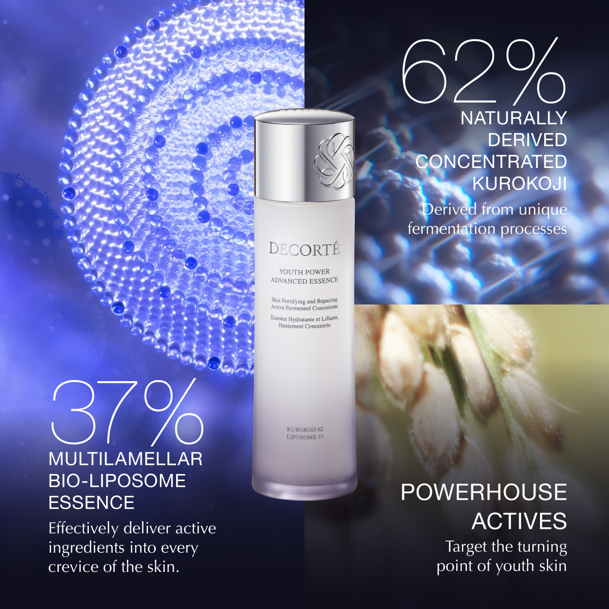 DECORTÉ YOUTHPOWERADVANCED ESSENCE 150ml Dec Exclusive] Decorte Liposome Youth Power Advanced Essence