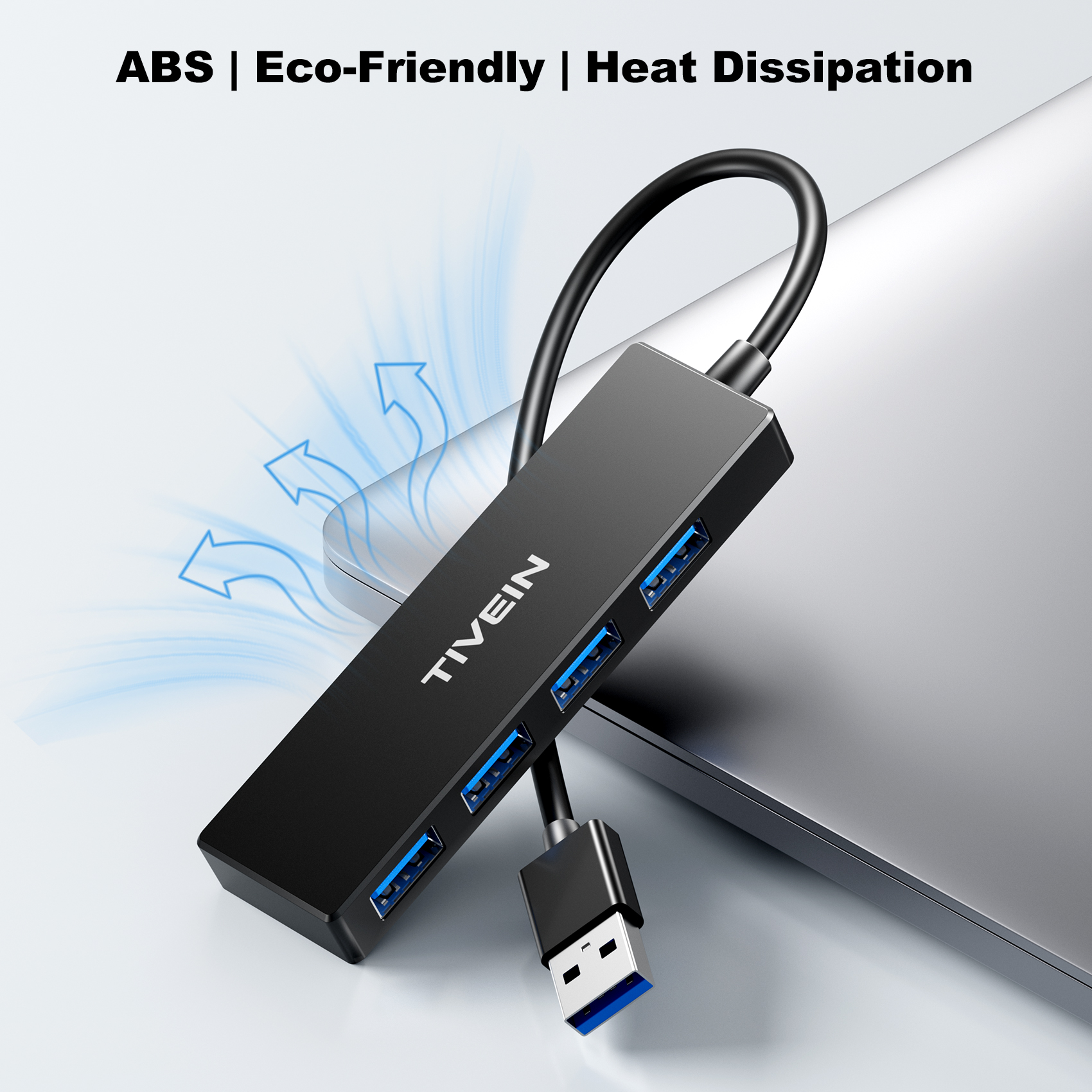 [2 YEARS WARRANTY] TIVEIN USB 3.0 A Hub 4 Port High Speed USB Splitter ...