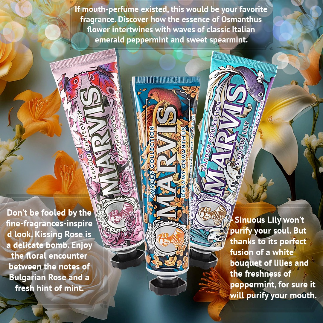 SG（Ready Stock)Marvis Toothpaste ITALY - Whitening Remove Tooth Stains ...