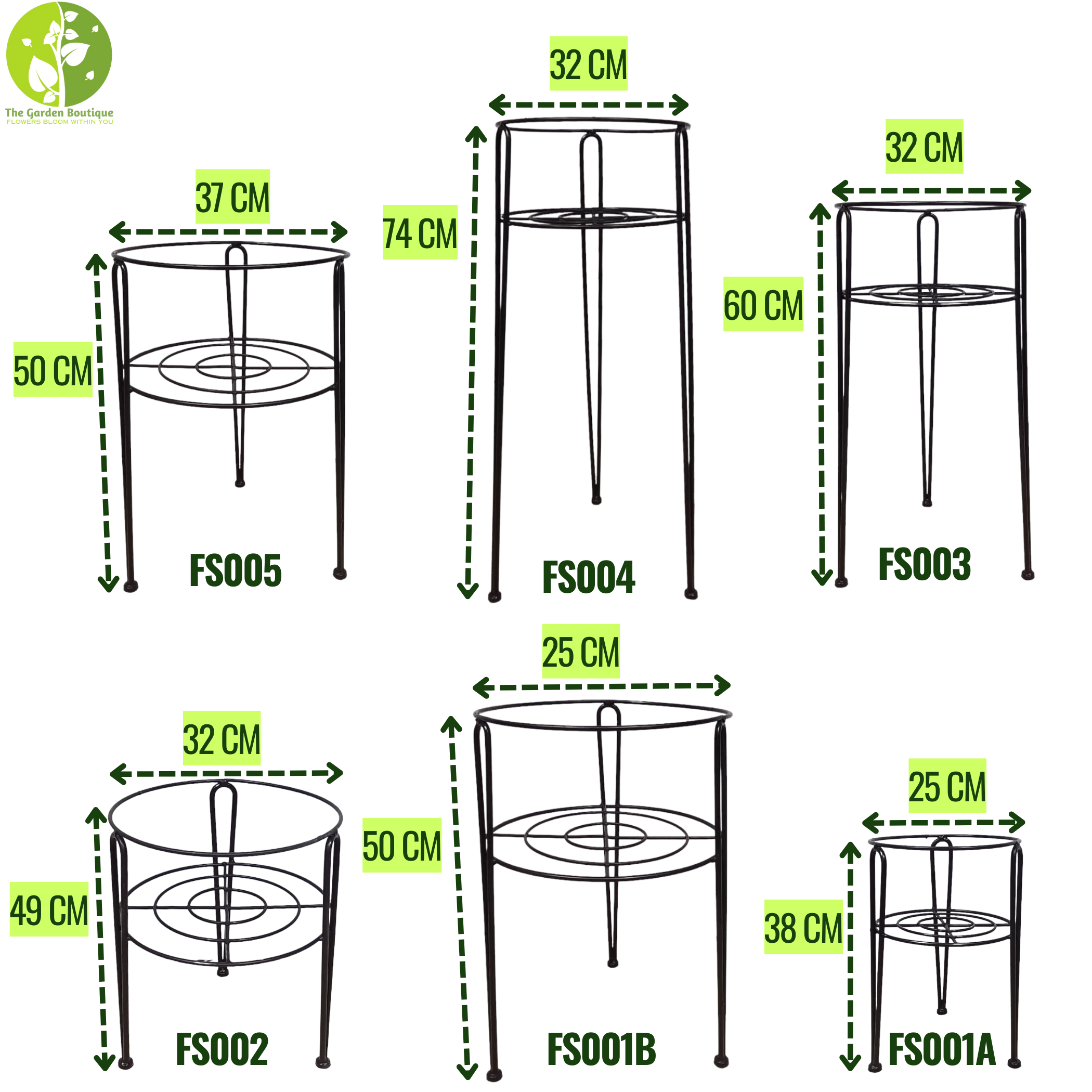 [Local Seller] Metal Plant Stand Planter for Potted Plant Racks Indoors ...