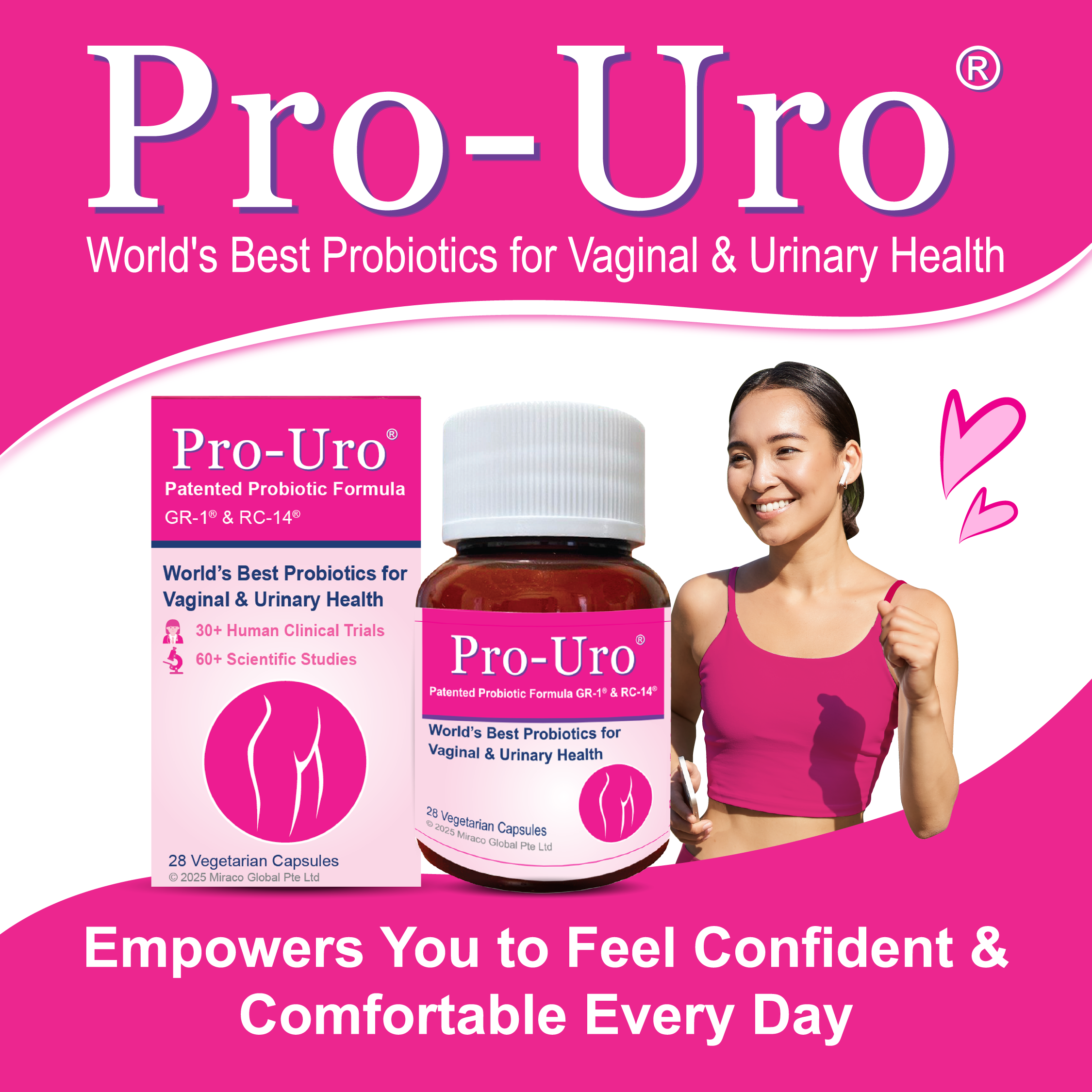 Pro-Uro® 28s contains the World’s Best Probiotics for Vaginal & Urinary ...