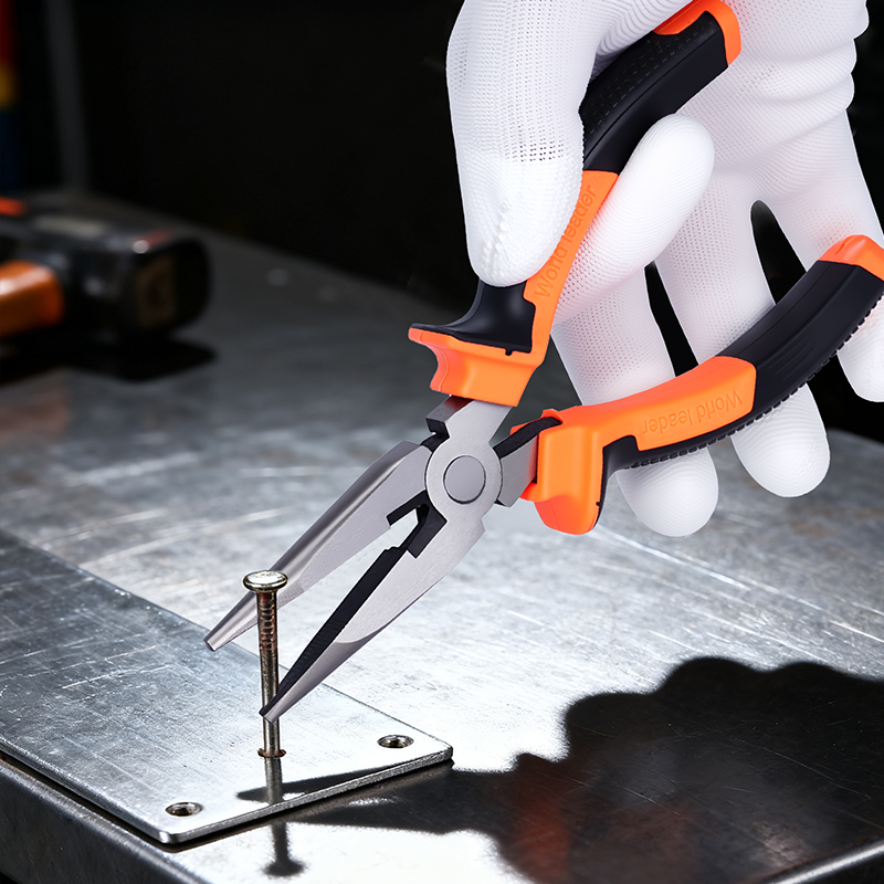 TASKTOOL 6 Inch Diagonal Pliers Wire Cutter Long-nose Pliers 45 Steel ...