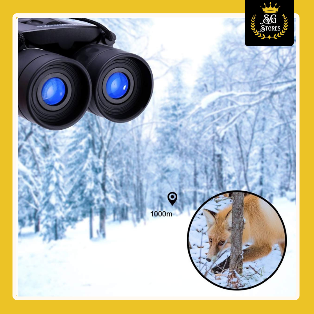 3000x22 HD Long Range Binoculars – 3000m Mini Telescope with BAK4 Prism ...
