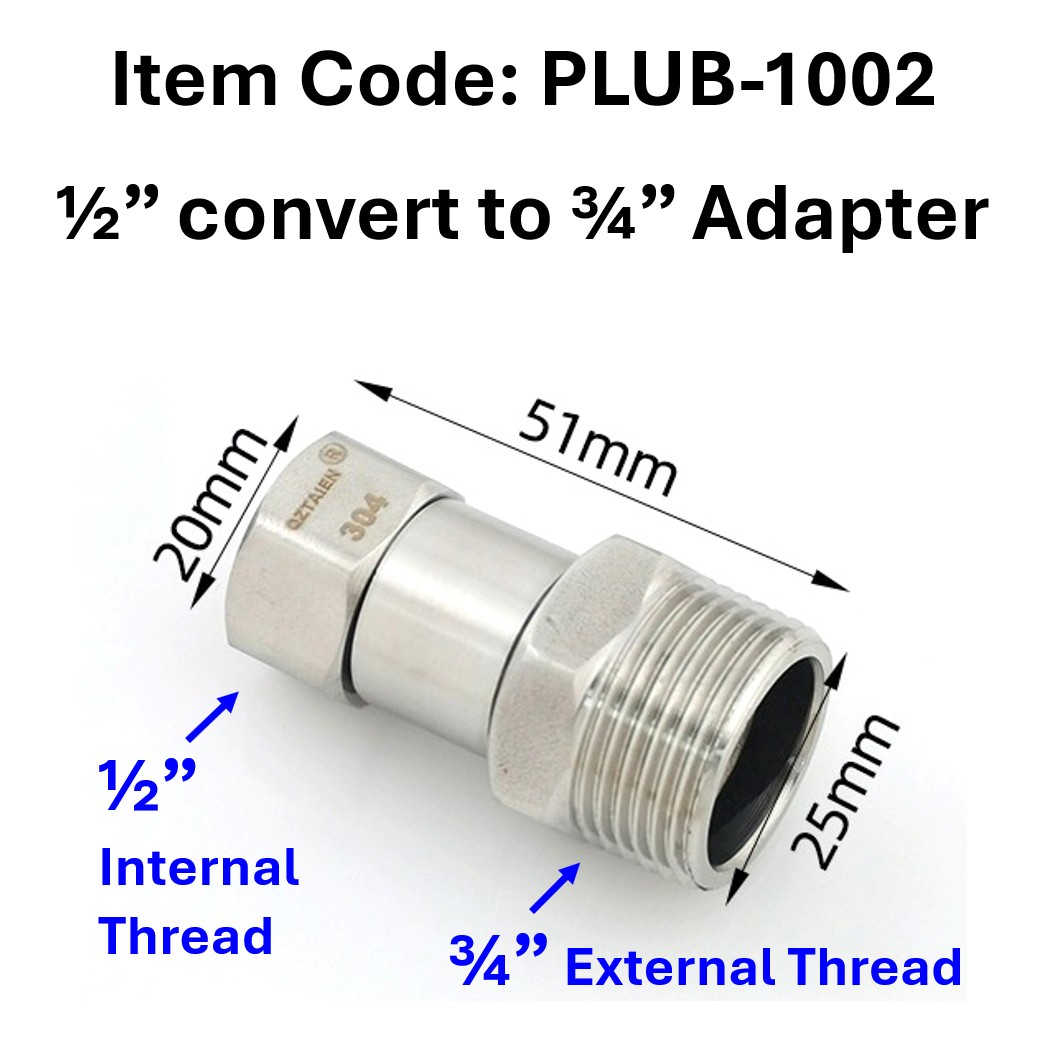 Stainless Steel Tap Convertor ️ Tap Adaptor ️ Washing Machine Adaptor ️ ...
