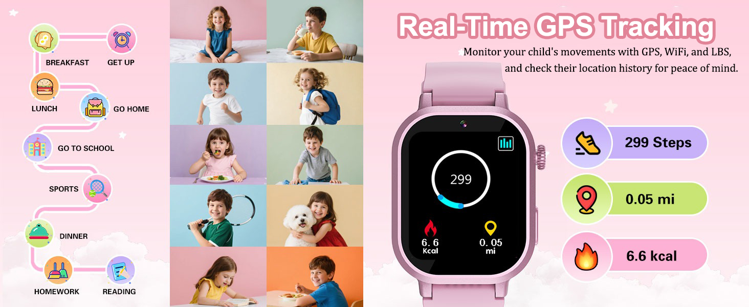 【Kidi Go Watch】Kids Smart Watch With Camera GPS Tracker Phone With SIM ...