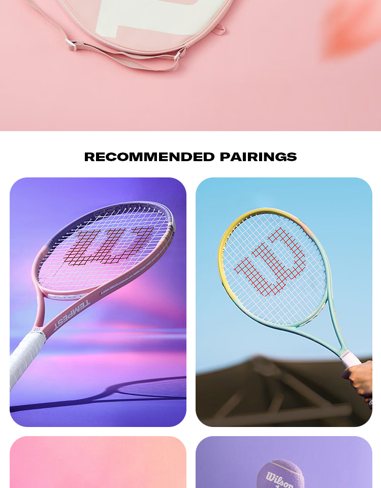 Bestseller | Wilson Soleste Sakura Tennis Racket (Strung) All Court ...