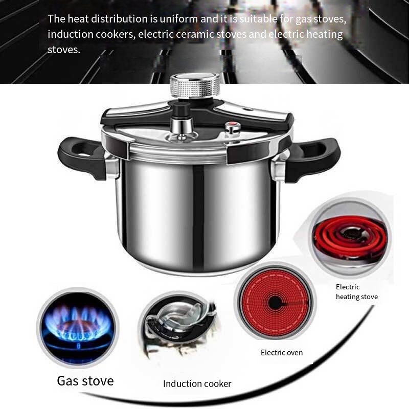 Germany 304 Stainless Steel High -Pressure Cooker Gas Electromagnetic ...