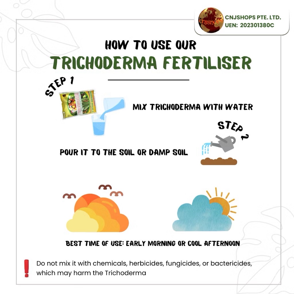 100 GRAMS TRICHODERMA BACILLUS 1.000.000BT/g PLANTS BIOFERTILIZER ...