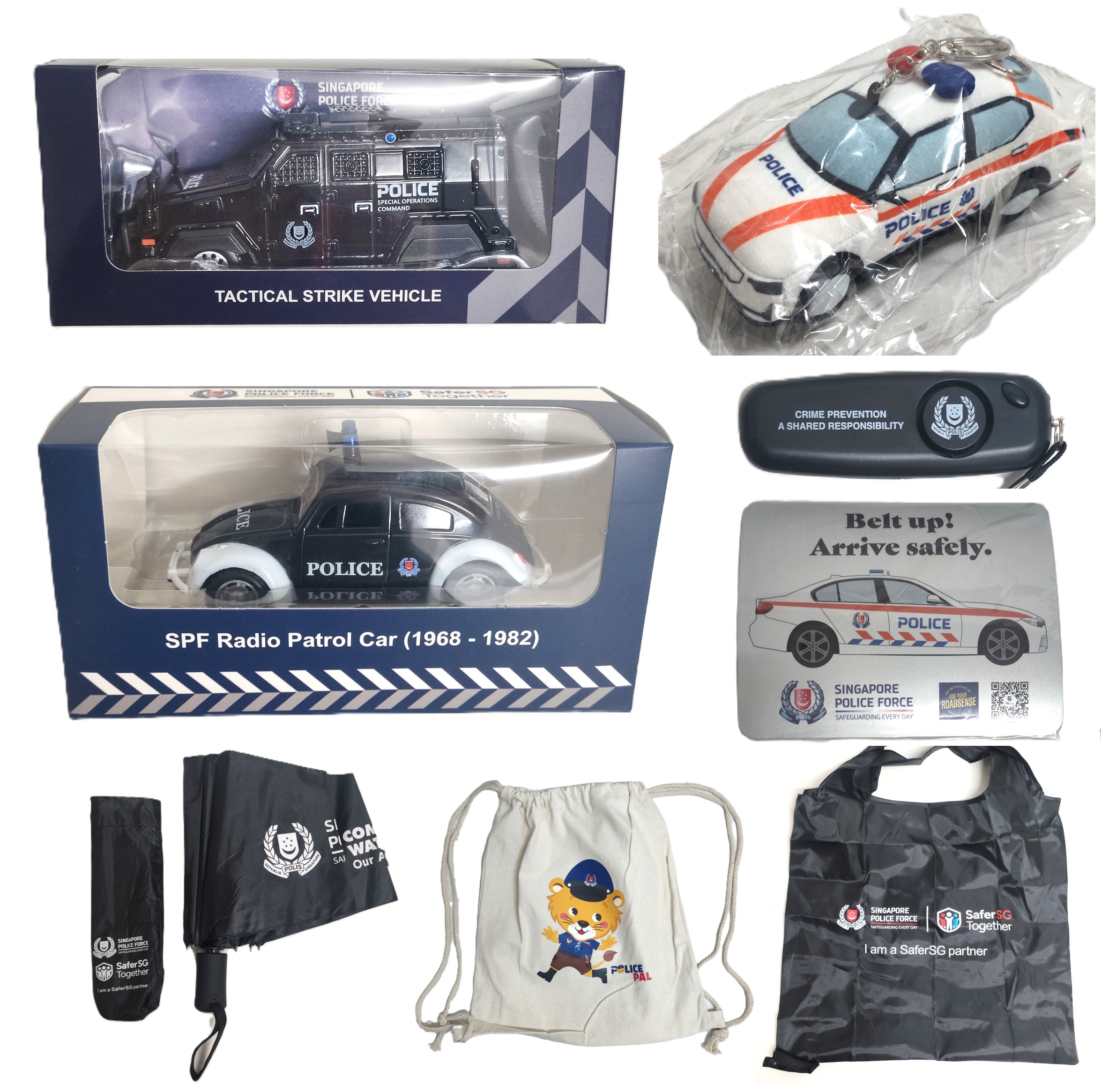 SPF Singapore Police Force diecast model : Radio Patrol Car (1968-1982 ...