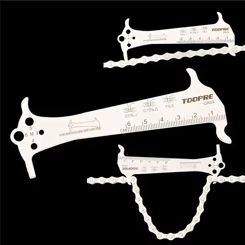 Bicycle Chain Wear Indicator Tool Stainless Steel Chain Stretch Checker ...