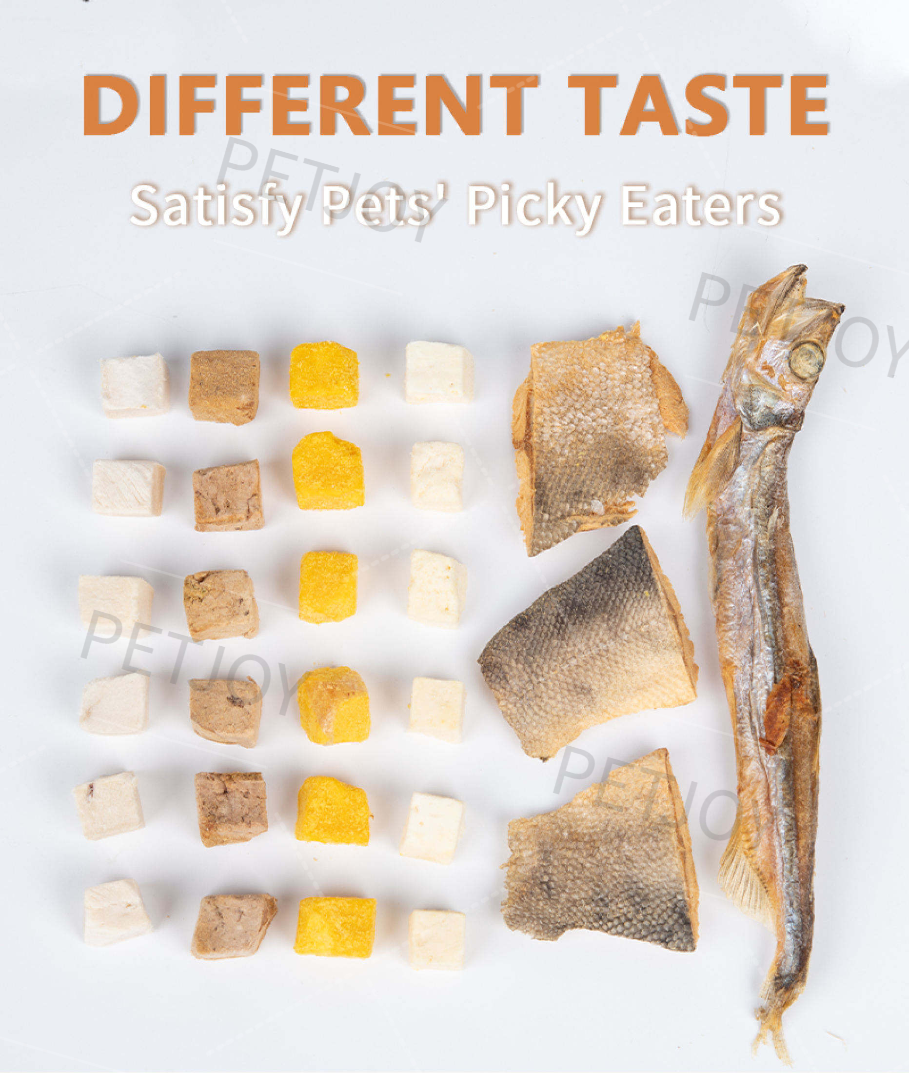 Freeze Dried Pet Treats Cat Food Kitten Snacks Pure Chicken/Egg Yolk ...