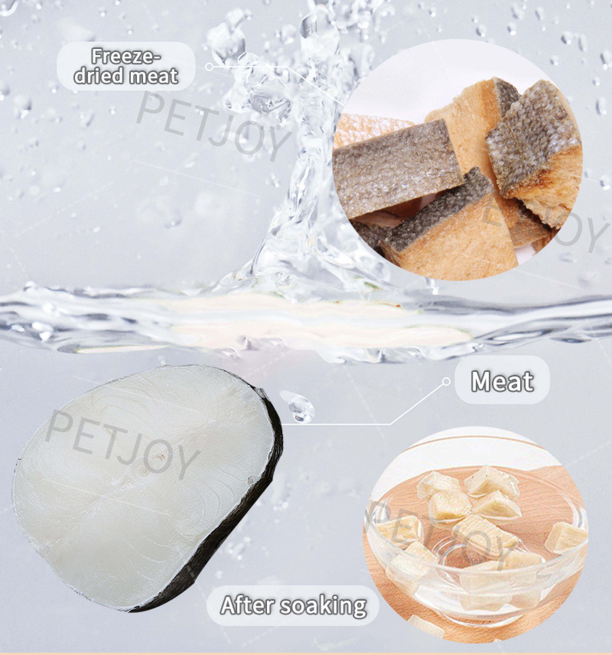 Freeze Dried Pet Treats Cat Food Kitten Snacks Pure Chicken/Egg Yolk ...