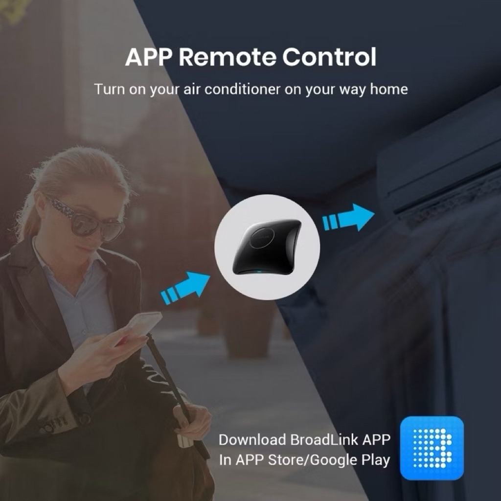 Broadlink RM4 PRO IR and RF WiFi Universal Remote Control, Smart Home ...