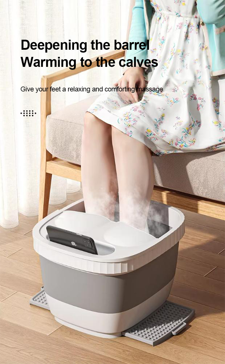 [SG Stock] Foldable foot bath massage foot bath foot bath foot washing ...