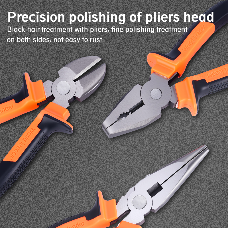 TASKTOOL 6 Inch Diagonal Pliers Wire Cutter Long-nose Pliers 45 Steel ...