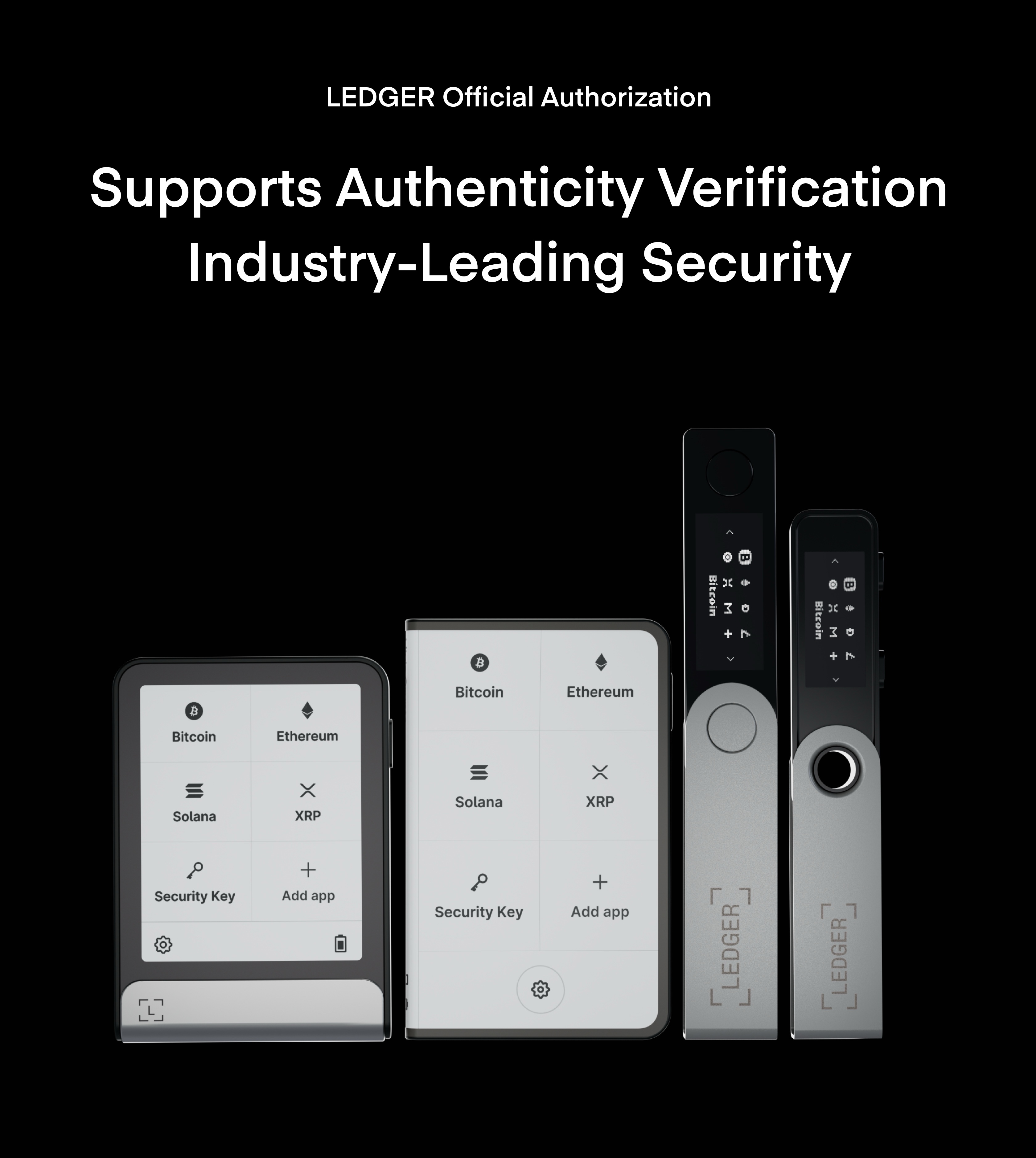 Authentic Store Ledger Nano X Crypto Wallet USB Drive Supports Bitcoin ...
